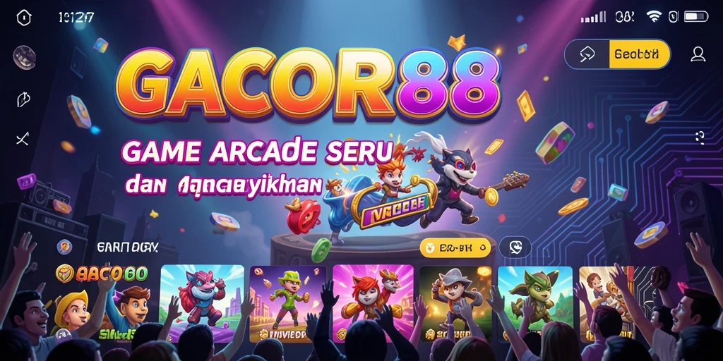 Tampilan menarik GACOR88 dengan gameplay Arcade yang seru.