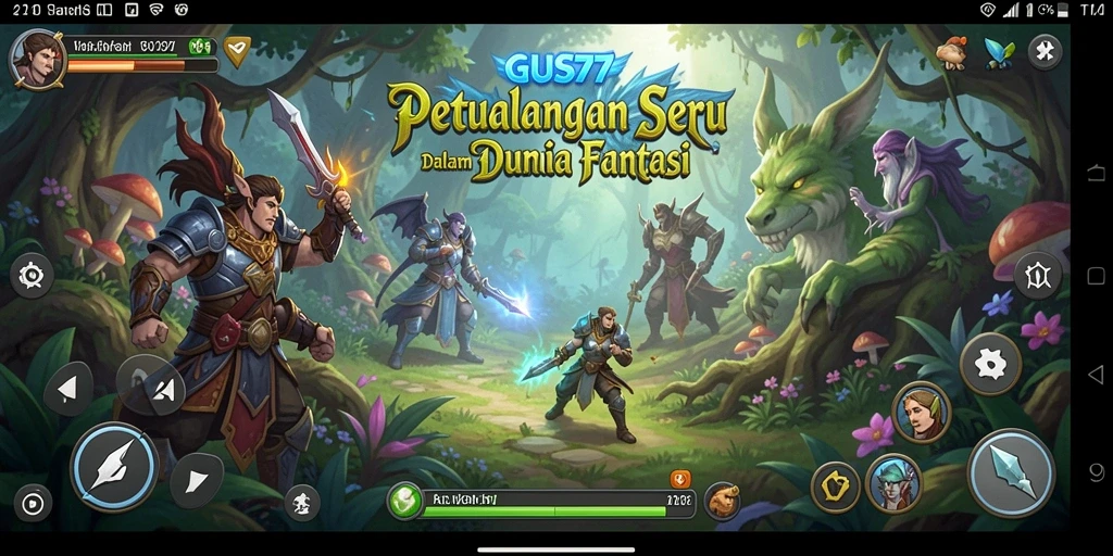 Tampilkan gameplay menarik dan tantangan dari GUS77.