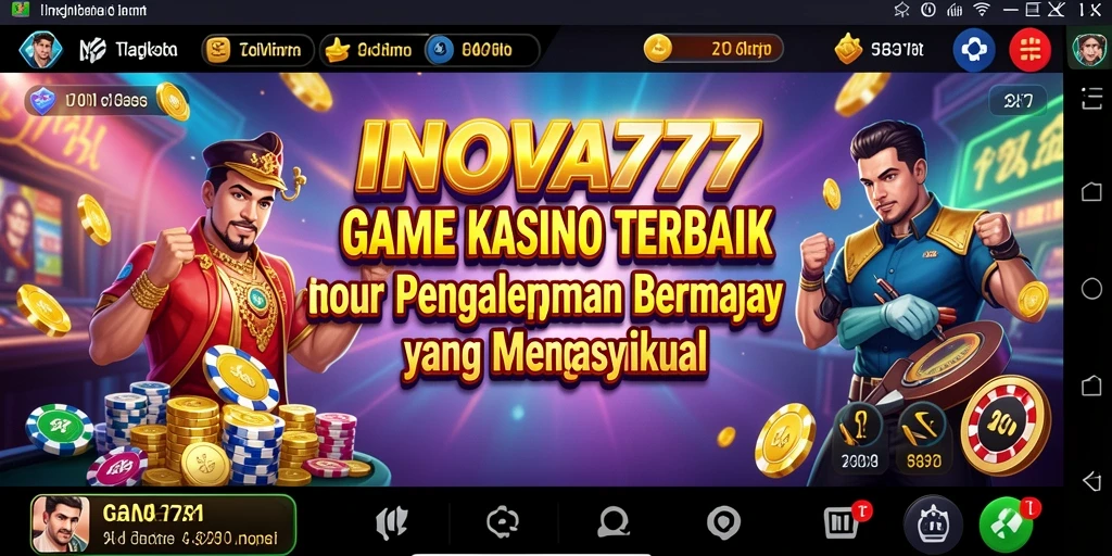 Screenshot gameplay Kasino yang menarik dari INOVA777.