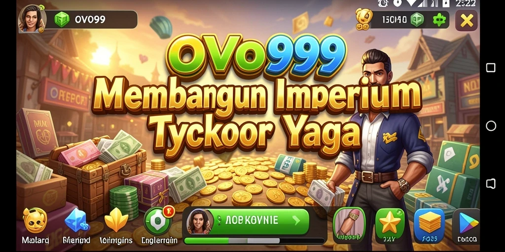 Screenshot OVO99 menampilkan gameplay seru di dunia Tycoon.