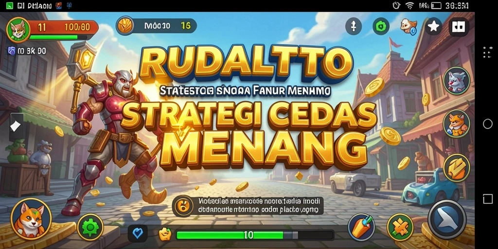 Tangkapan layar RUDALTOTO menampilkan pertempuran strategi yang mendebarkan.